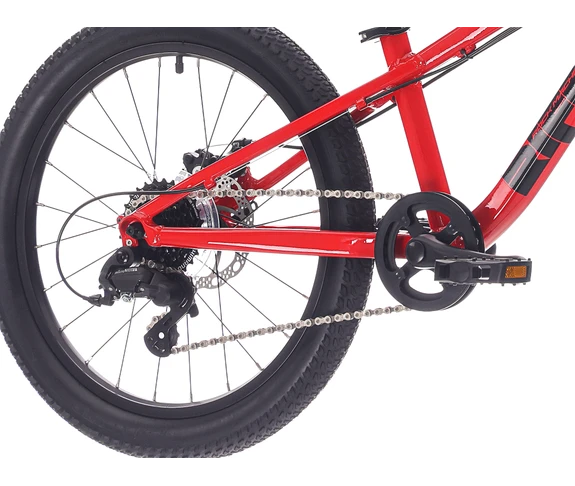 Rock Machine RIFF Tr 20 Gloss Fire Red – detail dětského kola
