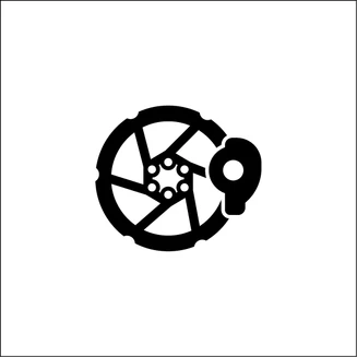 Shimano four-piston disc brakes